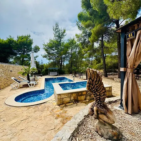 Paradisio Ruheoase - Pool - Klima - Kueche - Parken Villa Milna (Brac)